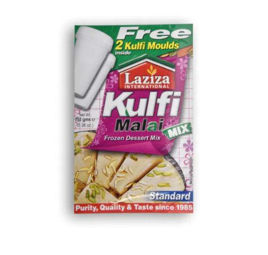 LAZIZA Kulfi Malai Frozen Dessert Mix Standard 5.36 OZ